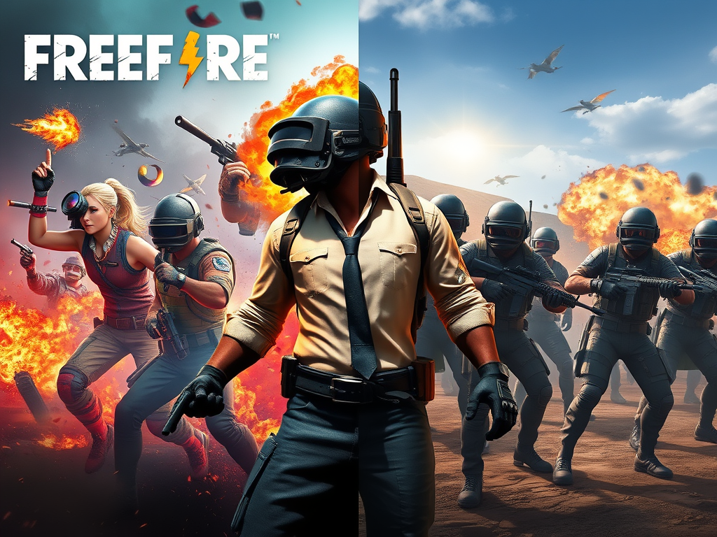FreeFire vs. PubG